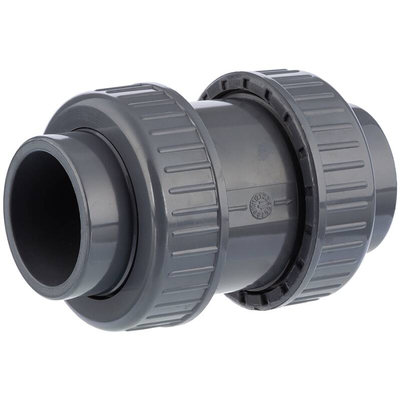 U PVC Solvent Ball Check Valve