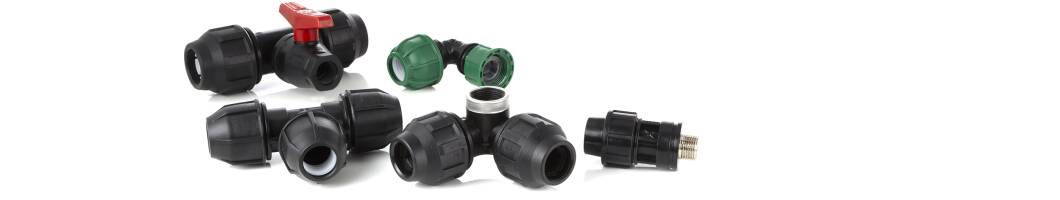  PP compression fitting for PE pipe 

 PP...