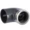 U-PVC solvent elbow 90° x reinforced female thread