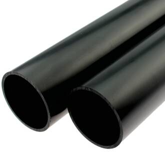 PVC-U Rohr Schwarz 50 x 2,4mm - PN 10