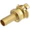 Brass quick bayonet coupling with hose tail - high pressure