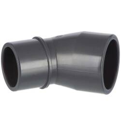 U-PVC solvent reducing elbow 45° f/m