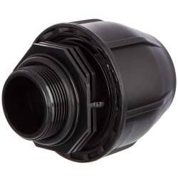 Compression fitting x male thread for PoolFlex flexible pipe