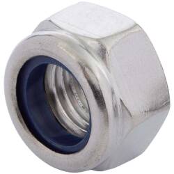 A2 ss prevailing torque type hexagon thin nut with non-metallic insert DIN 985