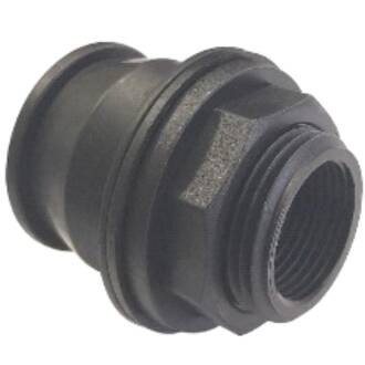 PP push-in tank adpater EPDM male x female thread, 14,60