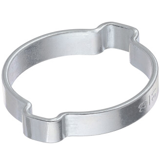 Two-ear hose clamp W1 zinc-coated steel 37 - 40mm