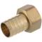 Brass hose nozzle PROFI-LINE union nut x nozzle