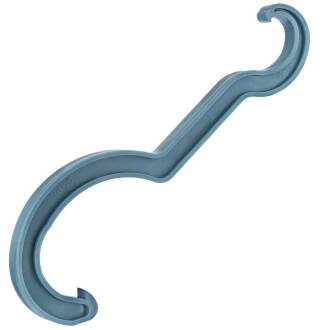 Assembly key for PP screw connection