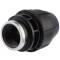 PP compression fitting x female thread 40mm x 1 1/2"